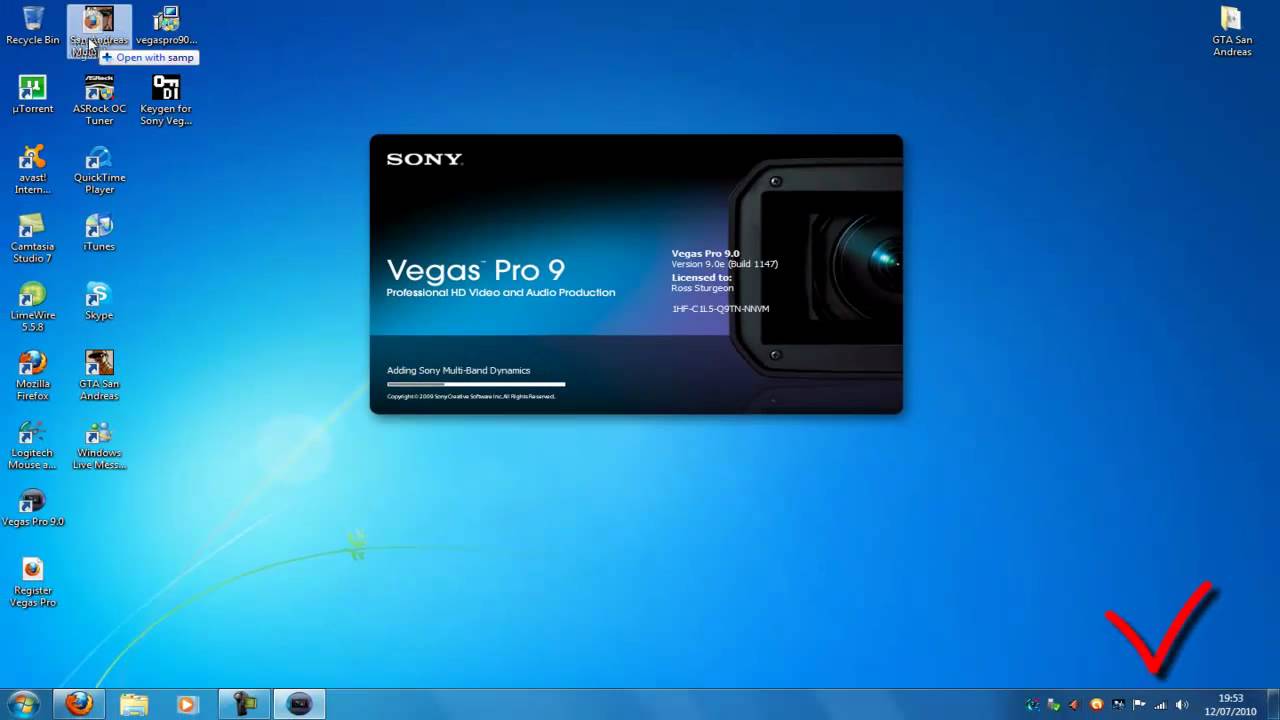 keygen sony vegas pro 9 windows 10