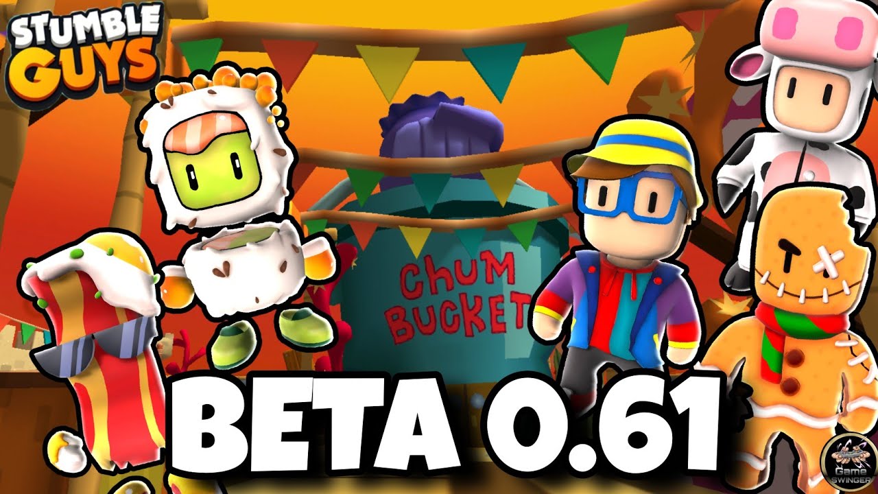 Stumble Guys Beta 0.61 Has Arrived! All-new Skins Included 