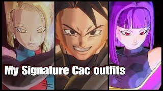 Signature Cac Outfit Showcase|Dragonball Xenoverse 2
