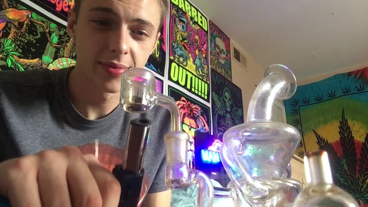 Half gram dab out of double wall quartz banger?? With terp pearl