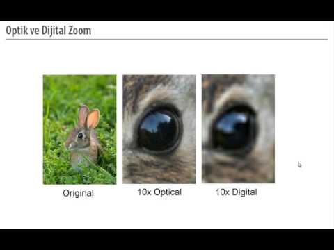 Video: Optik Yakınlaştırma Ve Dijital Yakınlaştırma Nedir