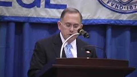 Dr. Cornacchia's Open House Speech November 2007