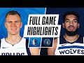 MAVERICKS at TIMBERWOLVES | FULL GAME HIGHLIGHTS | March 24, 2021