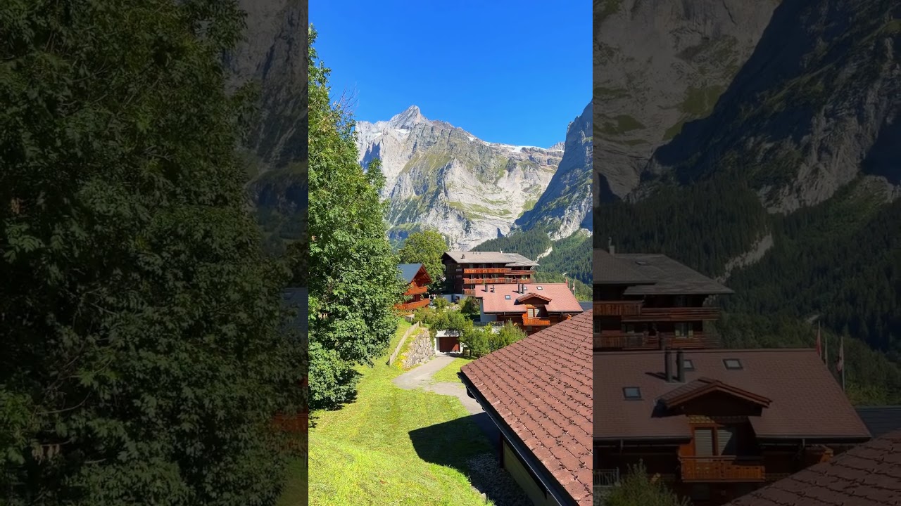 When you end up in paradise 😄 #switzerland #youtubeshorts #travel #nature