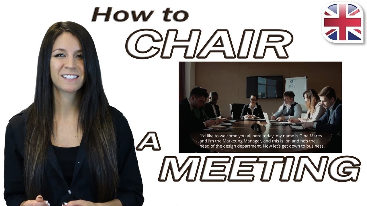 Chair A Meeting In English - Useful English Phrases For Meetings - Business English