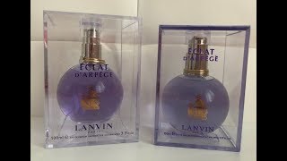 Lanvin Eclat -копия и оригинал!Сравнение!