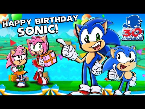 🎂 Sonic's Birthday Bash!! 🎂 - Sonic and Amy's 30th Anniversary LIVE CELEBRATION! 🥳