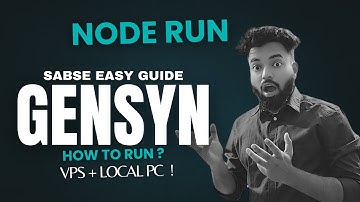 How to Run Gensyn Swarm Node on VPS / PC ! NODE RUN GUIDE