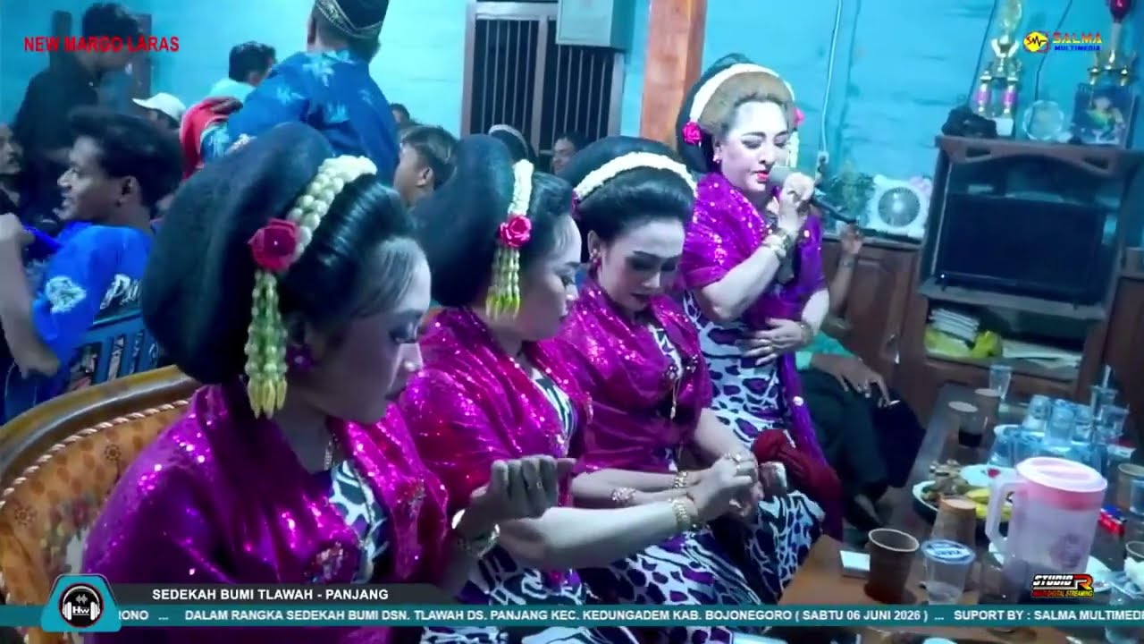 TAYUB NYI WARIATI SEDEKAH BUMI TLAWAH PART MALAM || MARGO LARAS