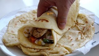Tortilje recept Tortillas recipe - Sašina kuhinja
