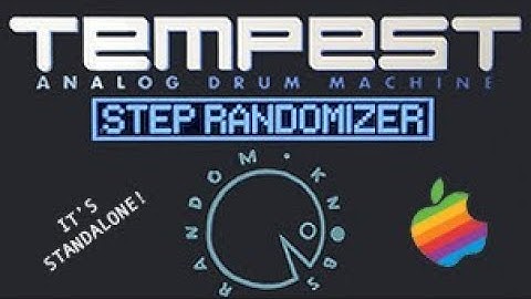 TEMPEST STEP RANDOMIZER STAND ALONE OSX