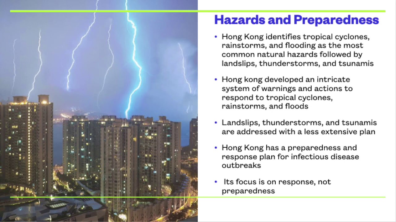 Hong Kong Disaster Management