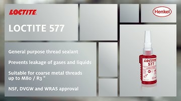 How to use LOCTITE 577 - Thread Sealant