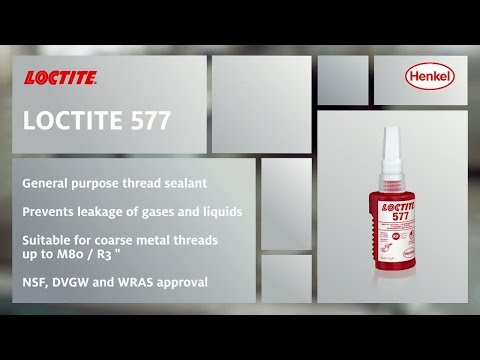 How to use LOCTITE 577 - Thread Sealant 
