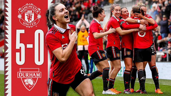 FIVE GOALS, FIVE SCORERS 😮‍💨🔥 | Man Utd 5-0 Durham | Highlights