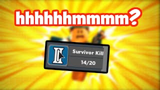 What counts as a survivor kill in Arsenal | Roblox Arsenal