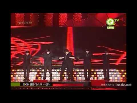 2PM - Heartbeat @ Golden Disk Awards 091210