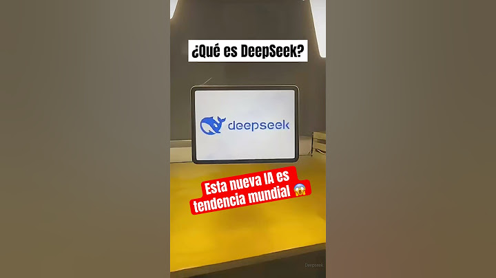 ¿Qué es DeepSeek? #deepseek #queesdeepseek #deepseekai #openai #nvidia #tech #ai #ia El