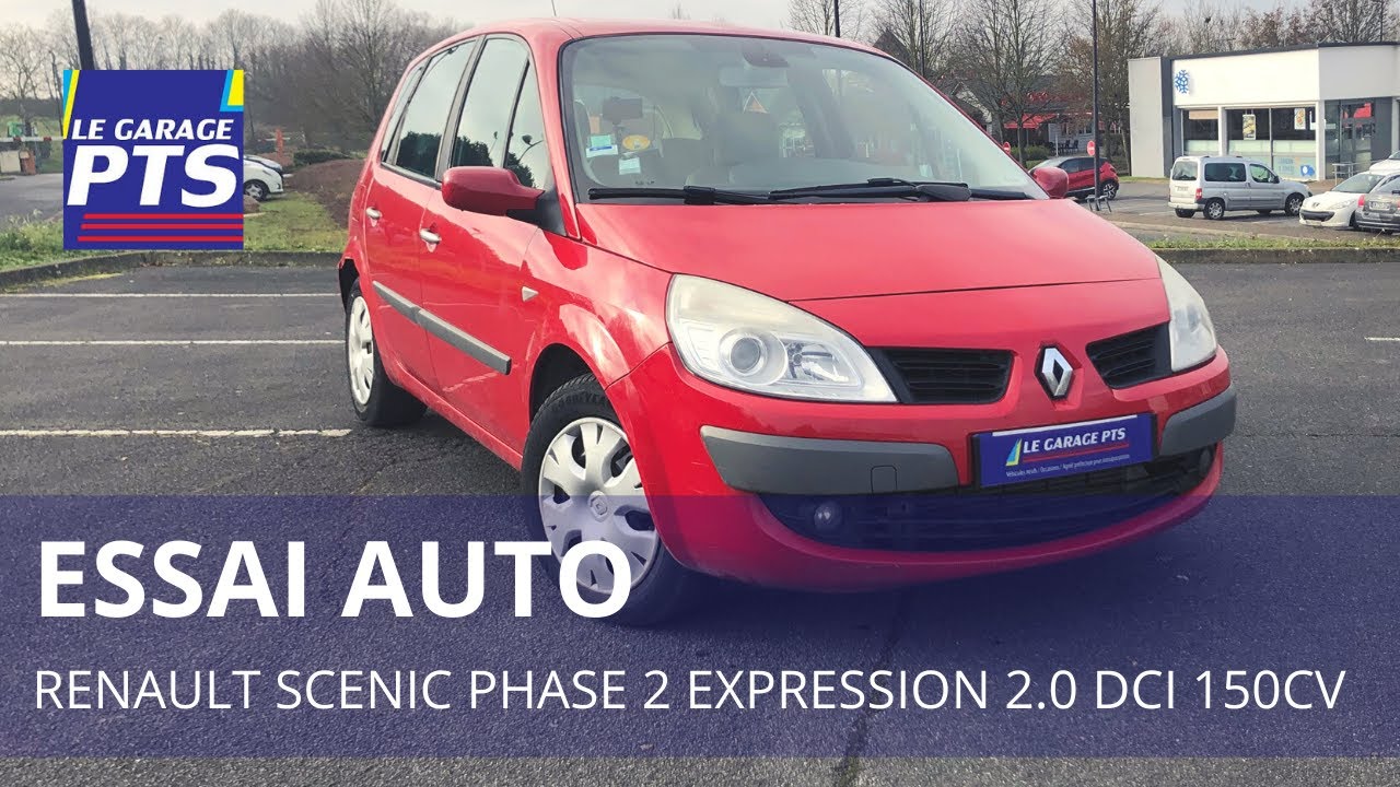 REVIEW - RENAULT SCENIC 2 PHASE 2 EXPRESSION 2.0 DCI 