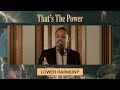 That&#39;s The Power | Lower Harmony Tutorial