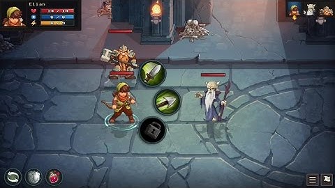 Dungeon Rushers (by Mi-Clos Studio) - rpg game for android and iOS - gameplay.