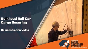 Bulkhead Rail Car Cargo Securing