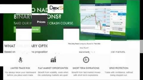 Forex Robots - Dex Signals Nadex Signal Service 2015 - Forex Robots