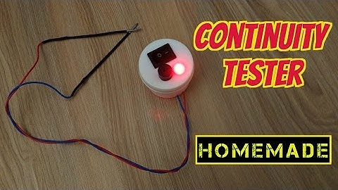 How to Make a Continuity Tester