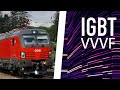 [SIEMENS IGBT VVVF] 1293 Vectron Sound - X4E MS [Inductor Recorded]