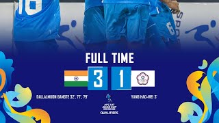 India vs Chinese Taipei U17 |  AFC U17 Asian cup qualifier 2026