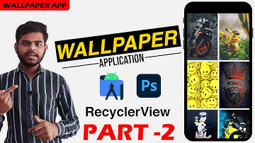 #2 Wallpaper app Android studio java Firebase || RecyckerView Android Development tutorial 2020