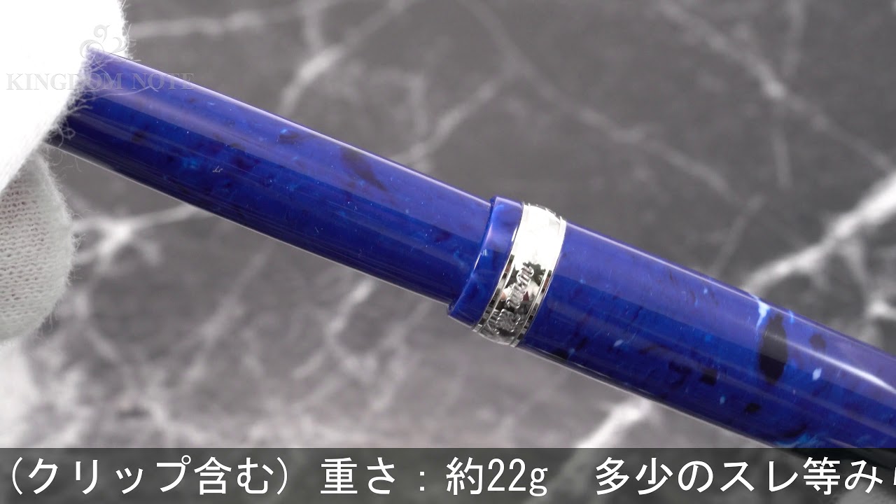 PLATINUM プラチナ ボールペン #3776 セルロイド #50 ミッドナイト