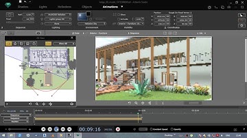 Artlantis Animation Process Time lapsed