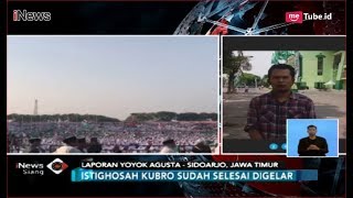 Ribuan Jemaah Ikuti Istighosah Kubro di GOR Delta Sidoarjo - iNews Siang 28/10