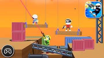 Johnny Trigger - Gameplay Walkthrough Part 6 - Shooting Game Levels 41-46 (iOS, Android)