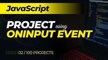 2/100 JavaScript Projects - Building a Real-time Character Counter