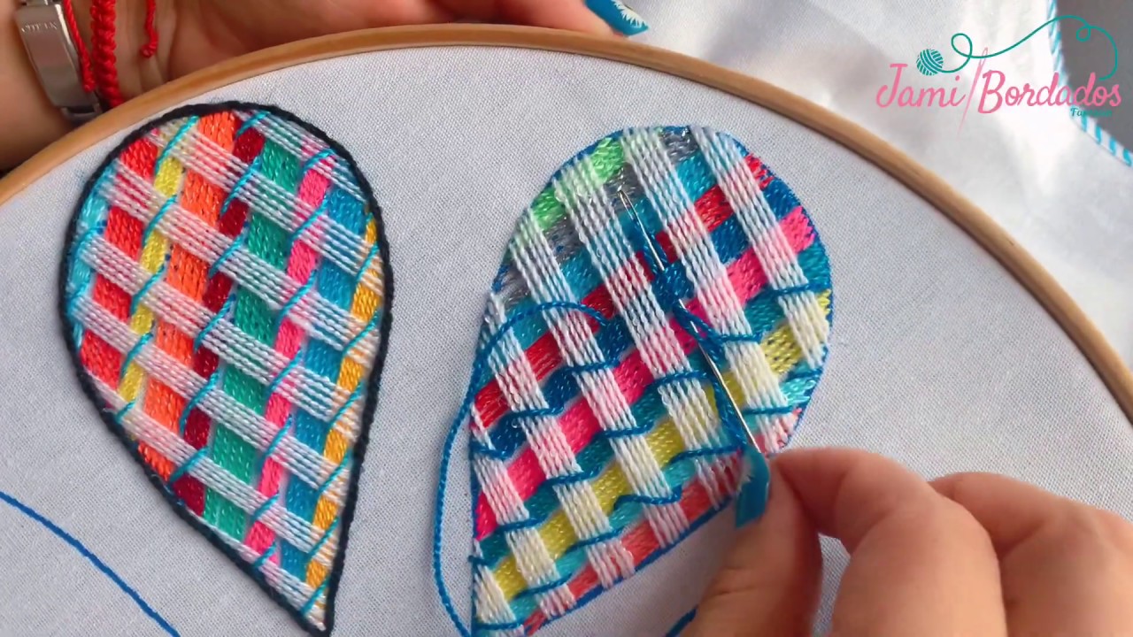 59. Bordado Fantasía Pétalo Colorido 1