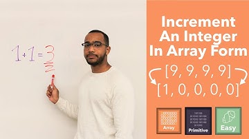 Increment An Integer Represented As An Array ("Plus One" on LeetCode)