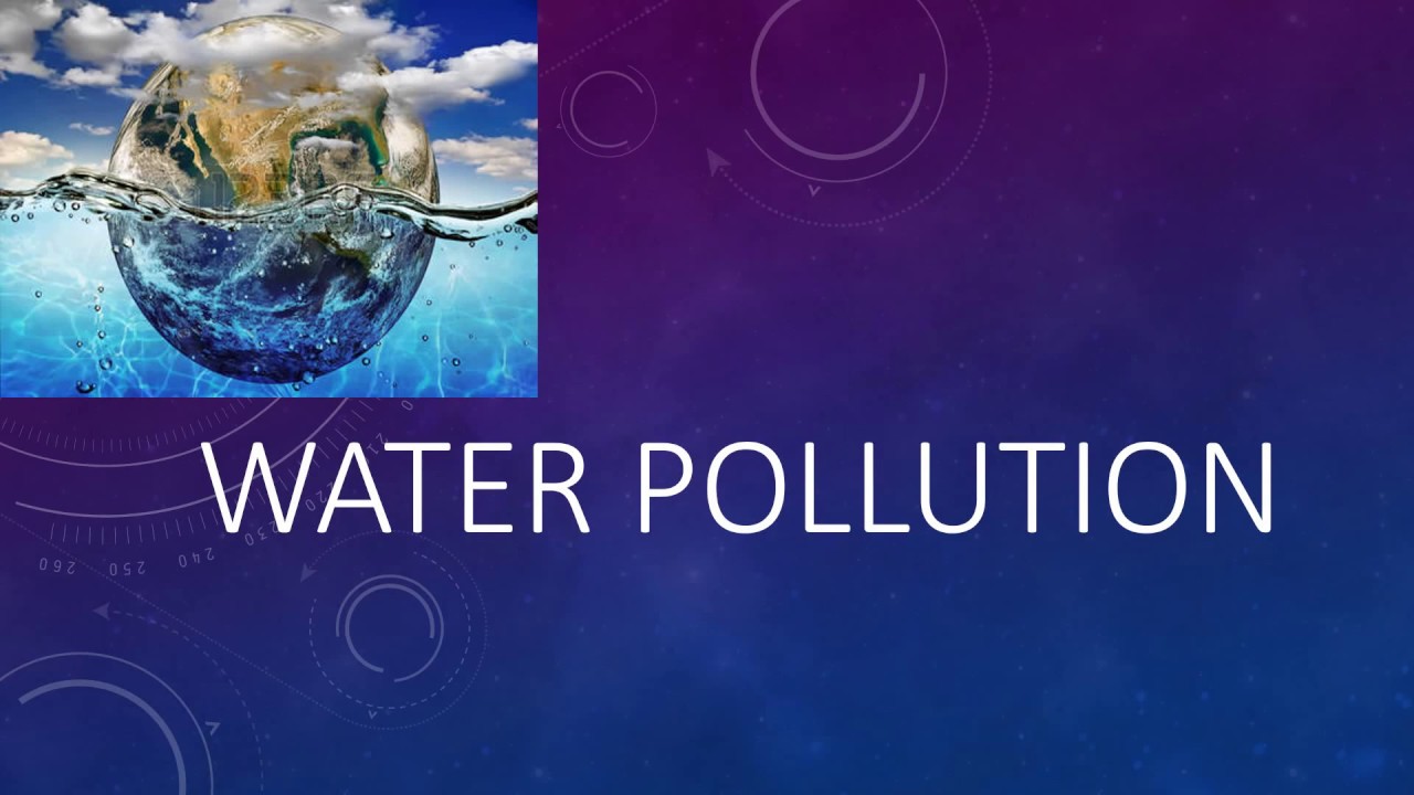 power point presentation on water pollution