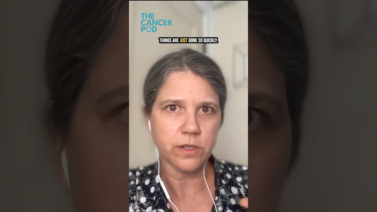 Take a moment, ask about side effects #shorts #podcastinterview #cancersupport