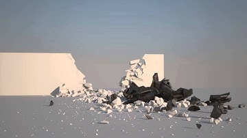 3D Animation//Thinking Particles Custom Bullet Break