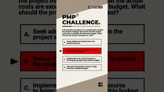 Solve this PMP Question - 9 | How to Handle Budget Overruns in Construction Projects | PMPwithRay