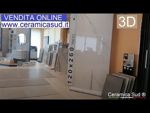 Earraí cloiche poircealláin le héifeacht marmair - díolachán marmair bréige 3D ar líne - www.ceramicasud.it