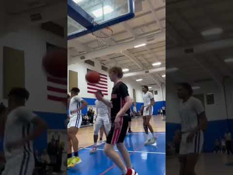 BIG dunk in transition by freshman Matthew Huffman of Greater Vision Academy! #dunk #basketball