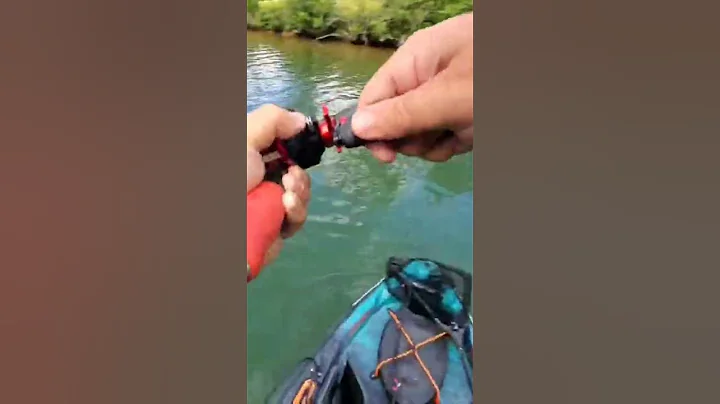 DEEP Cranking 🔥 #shorts #fishing #bassfishing #kayakfishing #crankbait #deep #StrikeKing #bass #sub