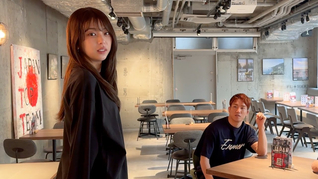 JTT CAFEに行ったら海さんがいました