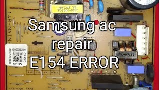 Samsung ac E154 error