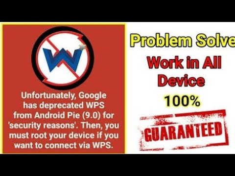 #WPS WPA Tester App Not Working in Android pie (9.0) version problem Solved🔥🔥