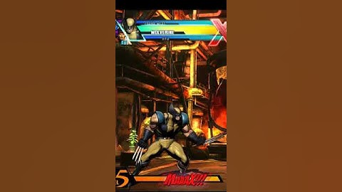 Wolverine..Taunt..Ultimate Marvel vs. Capcom 3