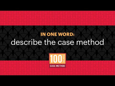 In a Word: The Case Method